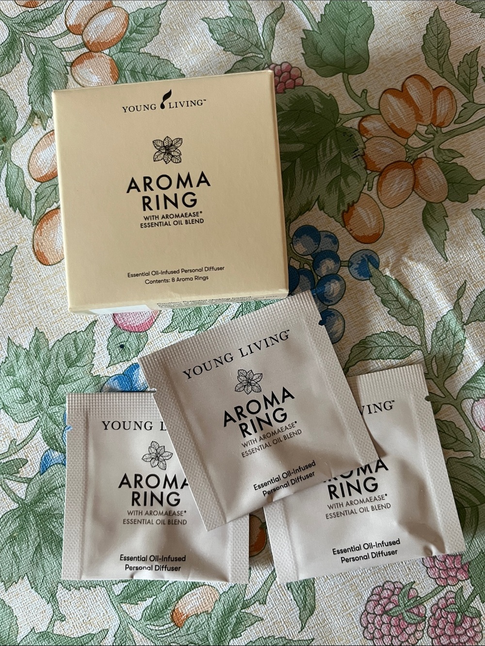 2/$20 Young Living Essential Oils aroma rings set of 4 nose ring septum diffuser